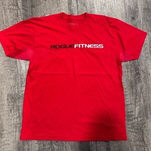 Rogue Fitness Red Short Sleeve Tee
